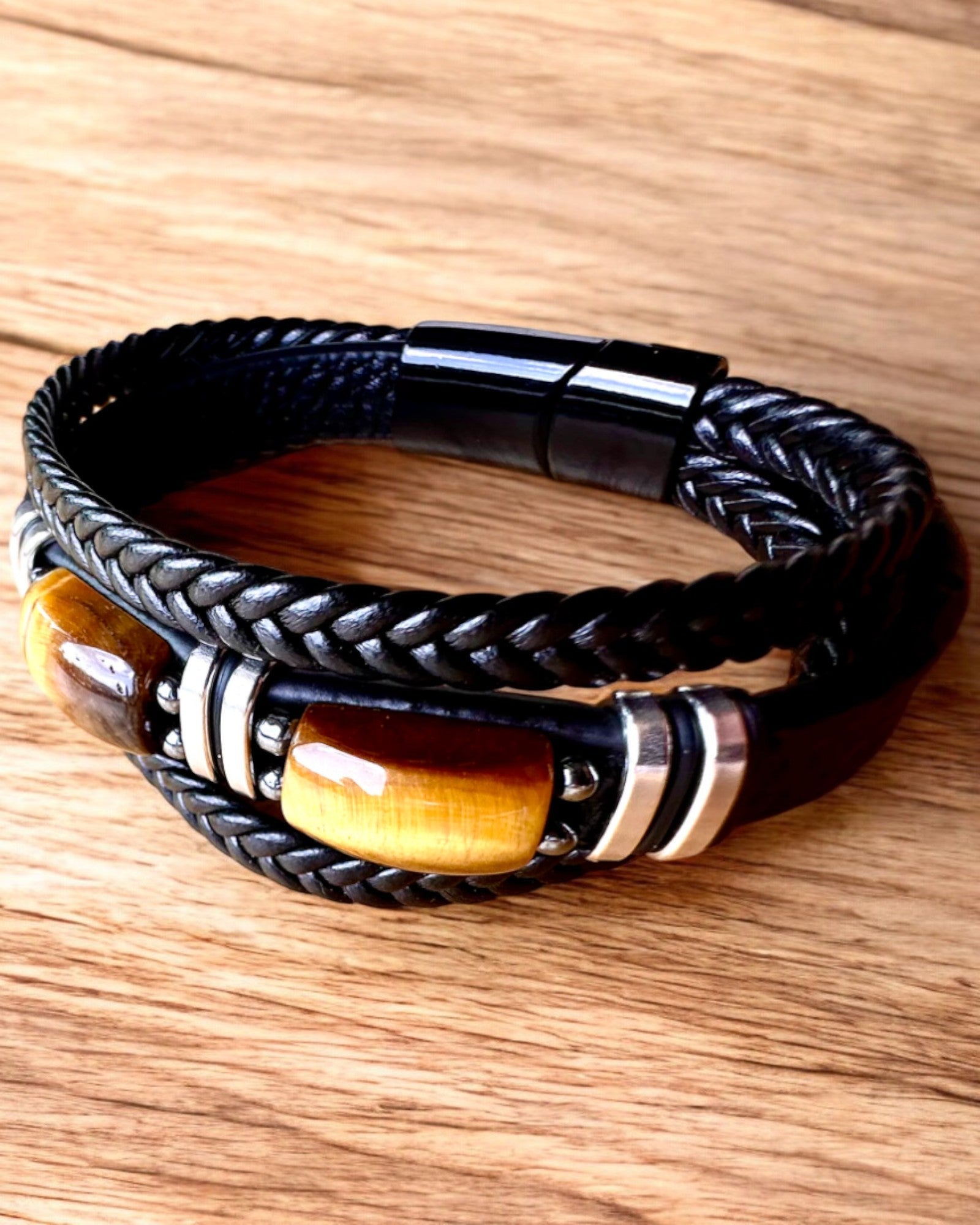 Bracciale "Occhio di Tigre" con possibilità di personalizzazione per un regalo