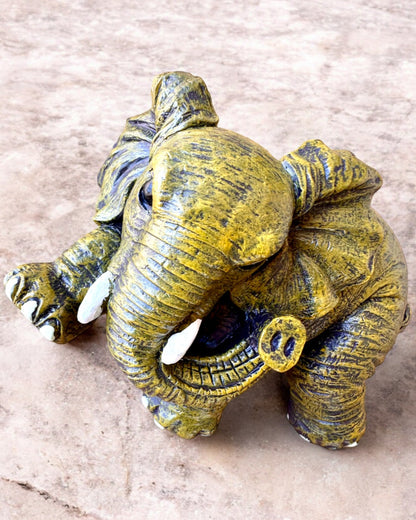 Figura di elefante "Piccolo Fortunato" con possibilità di incisione per un regalo