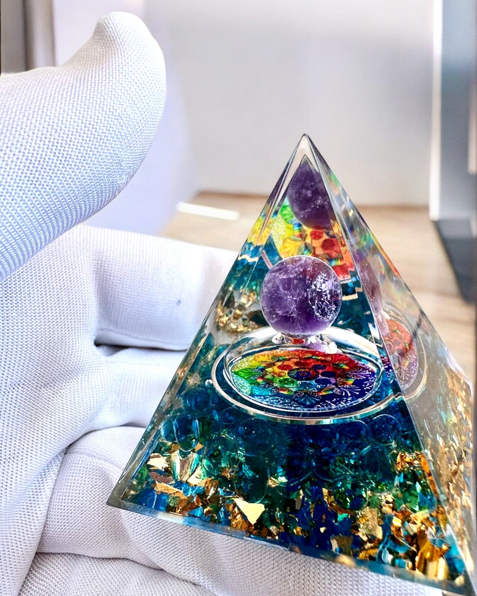 Piramide Energetica orgonitica "Aura Mistica"