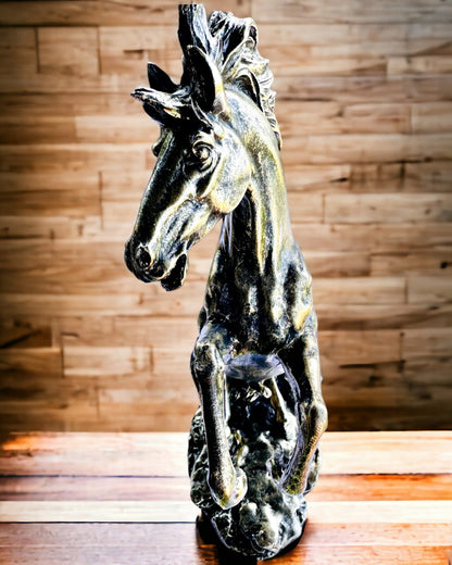 Noblesse - Figurina, Statua di Cavallo in Movimento - possibilità di personalizzazione con incisione per un regalo