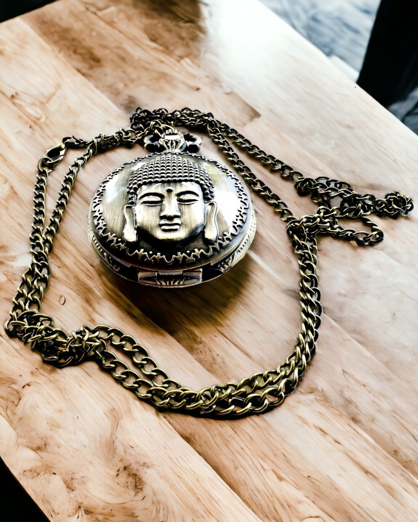 Orologio da Tasca "Buddha Time Elegance", possibilità di personalizzazione con incisione