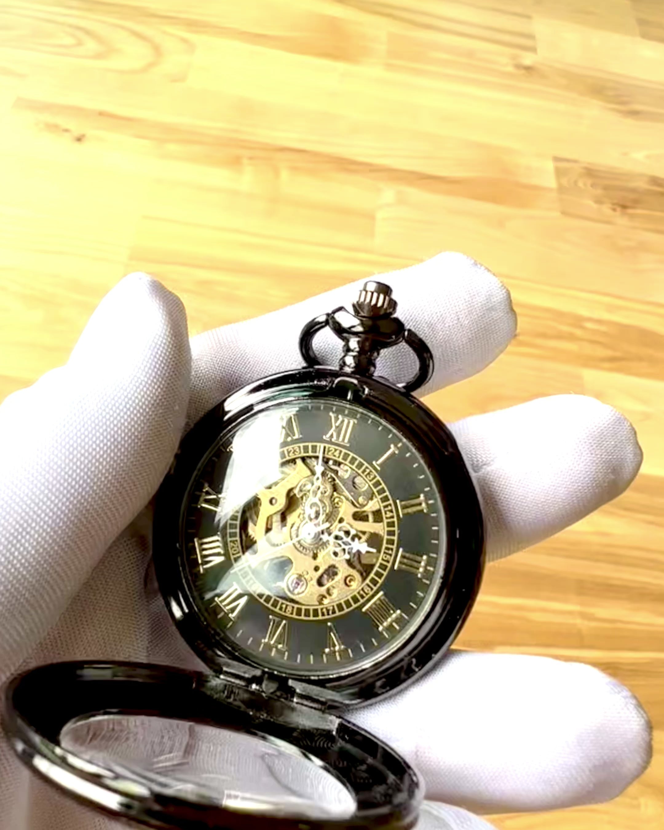 Orologio da Tasca "Elegante Cronometro" con Possibilità di Incisione