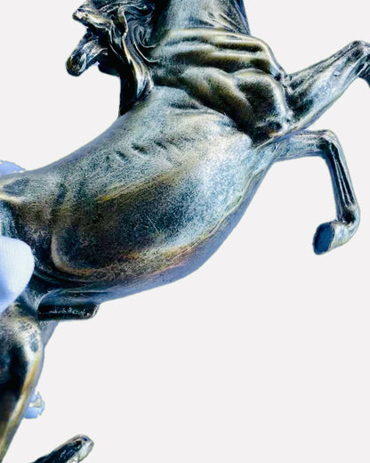 Noblesse - Figurina, Statua di Cavallo in Movimento - possibilità di personalizzazione con incisione per un regalo