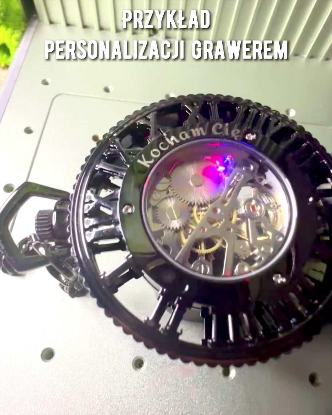 Orologio da Tasca "Mechanica Heritage" con Opzione di Personalizzazione